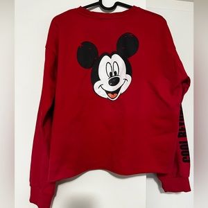 Red - Full sleeves Mickey Mouse Tee